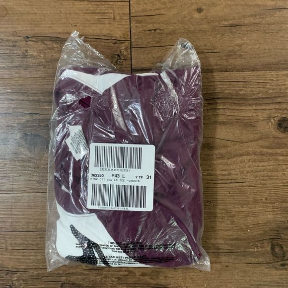 PINK BS BURGANDY BLING TSHIRT/ YOGA LEGGINGS OUTFIT - Picture 8 of 12